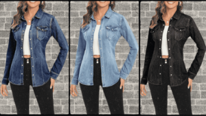 Women's Lightweight Denim Jacket