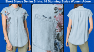 Short sleeve denim shirts