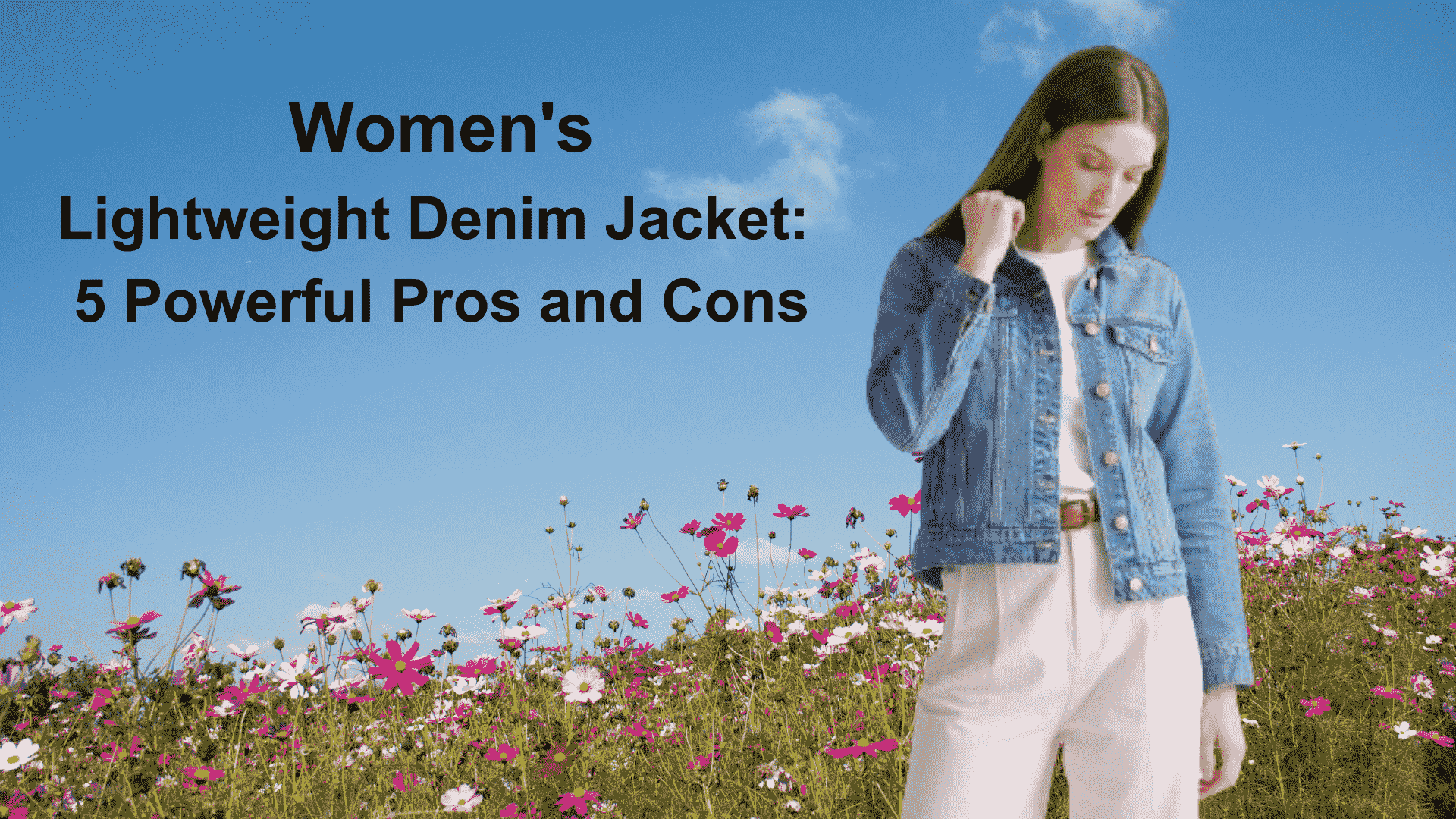 Women's Lightweight Denim Jacket