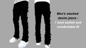 Men's Stacked Denim Jeans