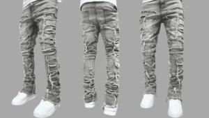 Men's Stacked Denim Jeans