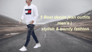 Denim Jean Outfits Men's