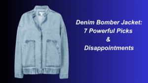 Denim bomber jacket: 7 stylish choices & letdowns.