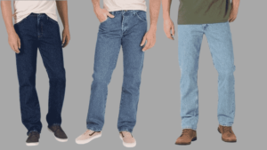 men's light denim jaens